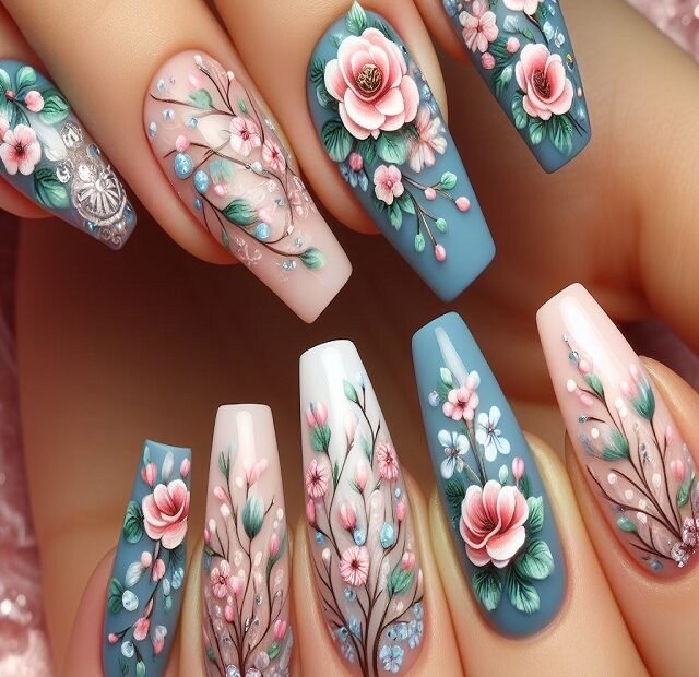 Bold Blends: The Art of Pairing Unlikely Nail Patterns"